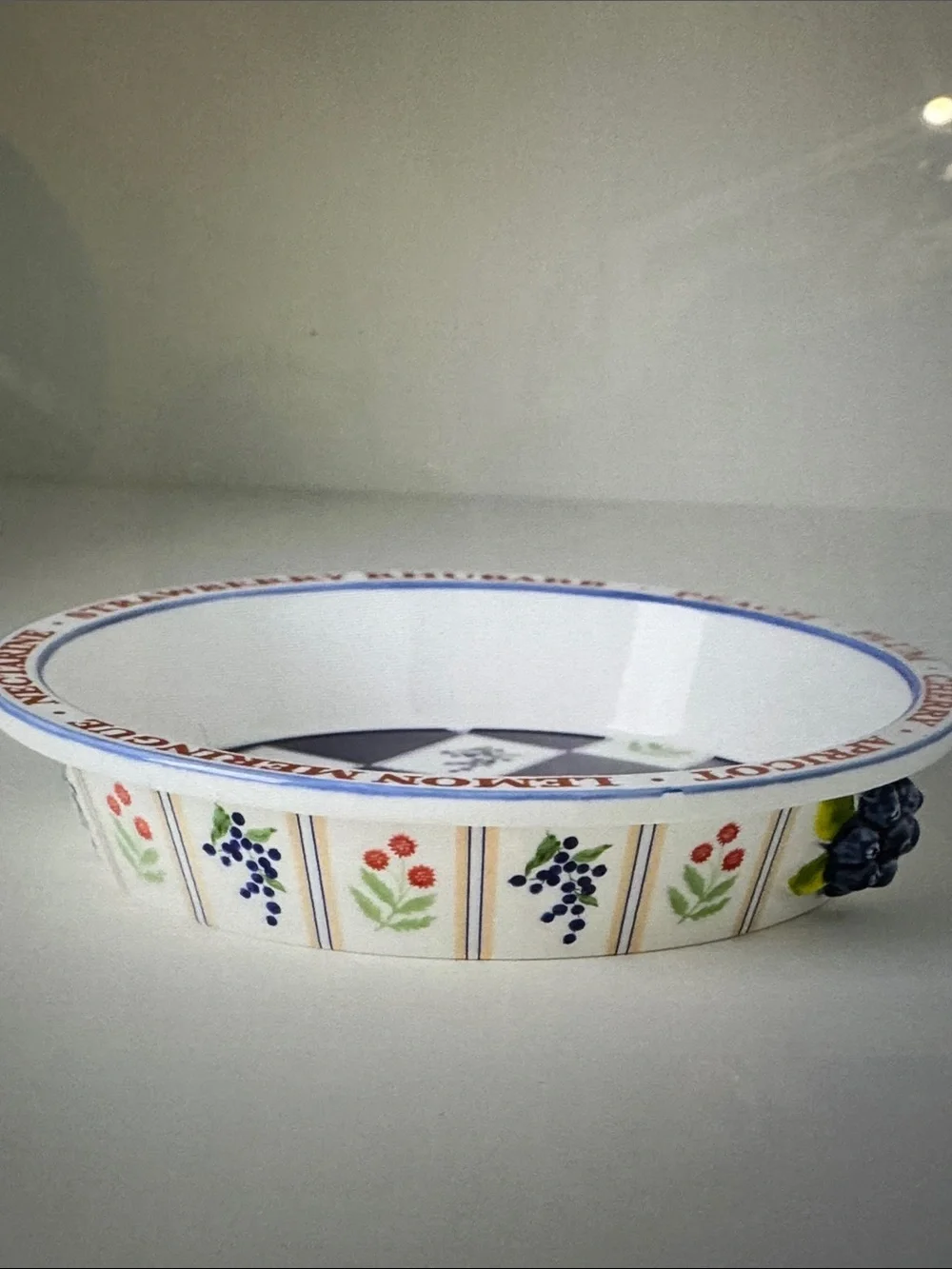 Anthropologie Lotta Stoneware Pie Dish